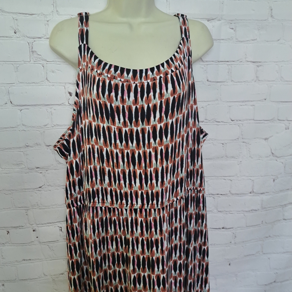 Lane Bryant Ultrasoft Comfy Tiered Dress Size 26/28 - Picture 8 of 13